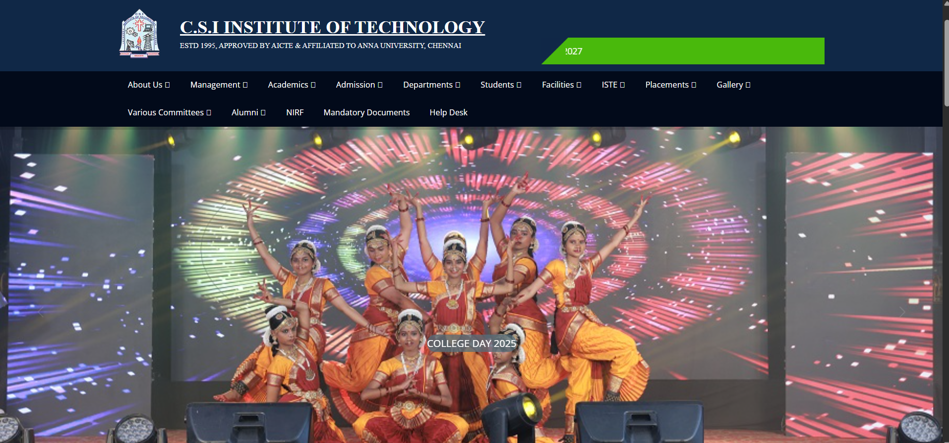 Previous Website Experience
